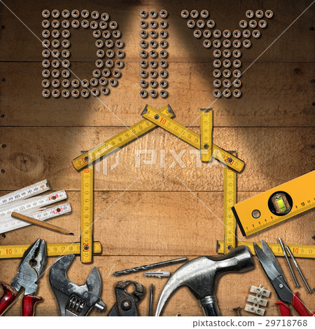 Diy Symbol - Work Tools and House 29718768