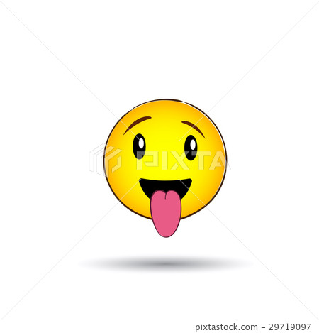 Yellow Smiling Face Positive People Emotion Icon Yellow Smiling Face Positive People Emotion Icon 29719097