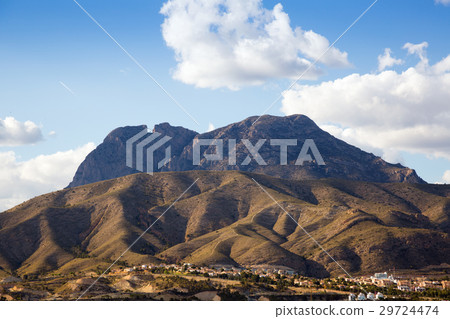 mountains landscape near Benidorm mountains landscape near Benidorm 29724474