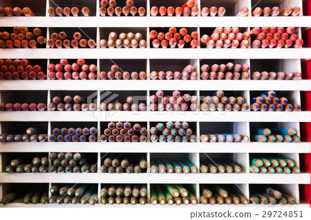 multicolored pencils in store multicolored pencils in store 29724851