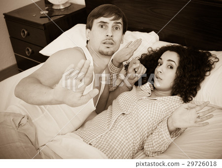 Young wife with lover caught during adultery act 29726018