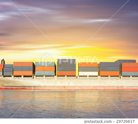 Cargo ship container Cargo ship container 29726617