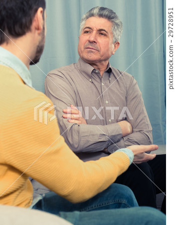 Adult father and son solve problems 29728951