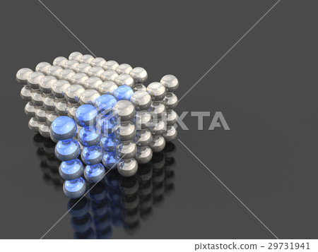 顯示檢查的抽象3DCG例證 29731941