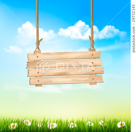 Spring Nature Background With A Green Grass 29732145