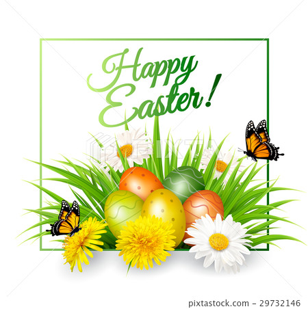 Happy Easter background Happy Easter background 29732146