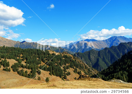 View on Mountains Tusheti Nature Reserve. Georgia View on Mountains Tusheti Nature Reserve. Georgia 29734566
