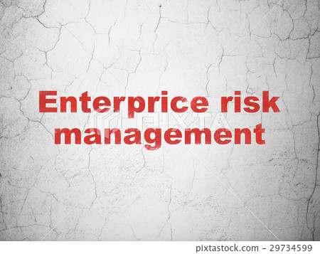 Finance concept: Enterprice Risk Management on Finance concept: Enterprice Risk Management on 29734599