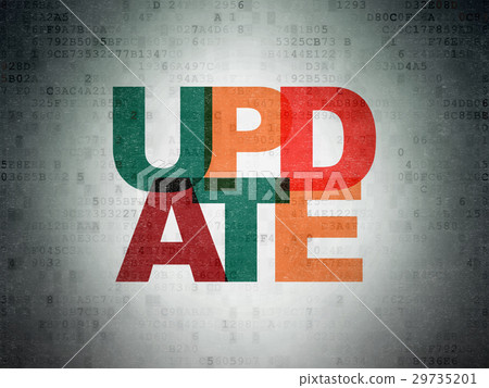 Web development concept: Update on Digital Data 29735201