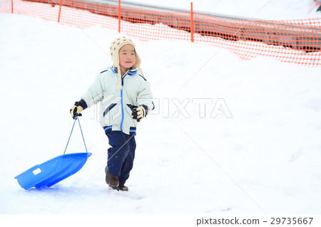 Children enjoying sleigh Children enjoying sleigh 29735667