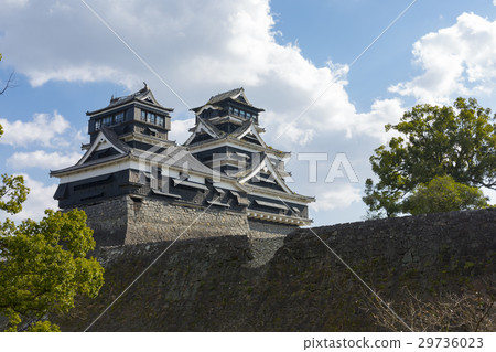 Kumamoto Castle (after the earthquake) 29736023