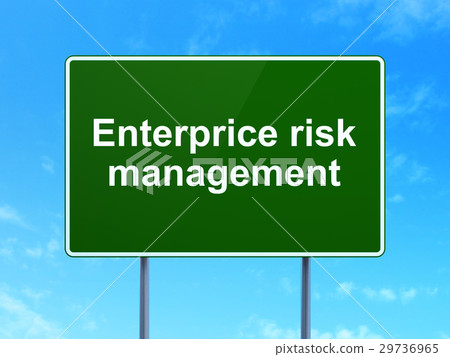 Business concept: Enterprice Risk Management on Business concept: Enterprice Risk Management on 29736965