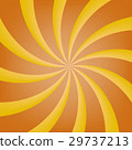 orange yellow swirling radial pattern background 29737213