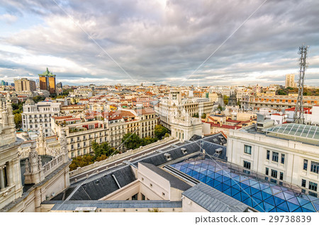 Skyline of Madrid from the Town Hall 29738839