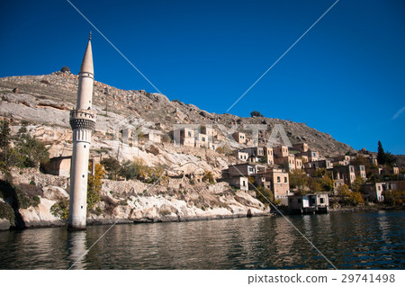 Sunken village Halfeti 29741498