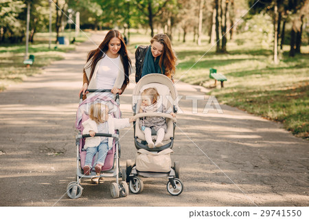 Family walk in the park 29741550