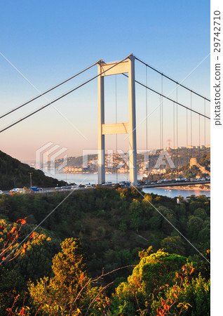 Fatih Sultan Mehmet Bridge, Istanbul, Turkey. Fatih Sultan Mehmet Bridge, Istanbul, Turkey. 29742710