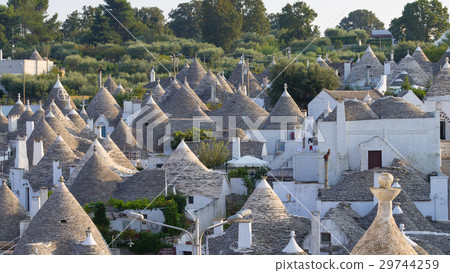 Italian landmark, trulli of Alberobello, Apulia 29744259