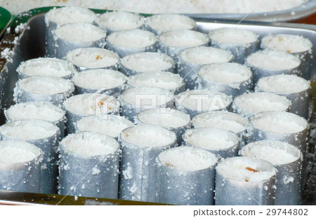 Malaysian street food called Putu Bamboo Malaysian street food called Putu Bamboo 29744802