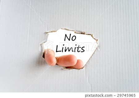 No limits text concept 29745965