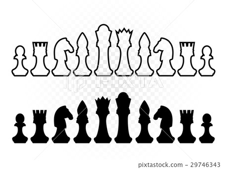 black and white chess 29746343