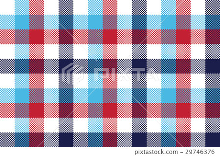 Check pixel plaid seamless pattern Check pixel plaid seamless pattern 29746376