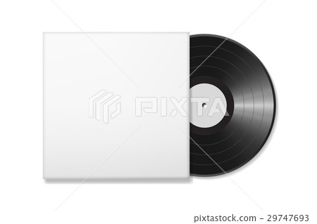 Blank vinyl disc 29747693