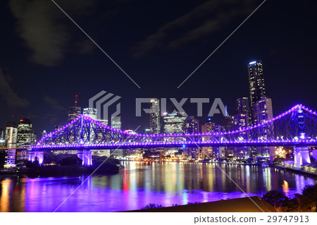 Brisbane night view Brisbane night view 29747913