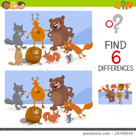 game of differences with animals game of differences with animals 29748034