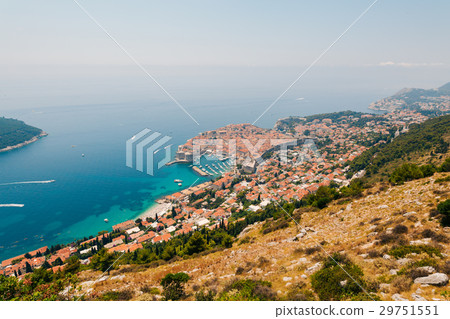 Dubrovnik Old Town view from the observation deck 29751551