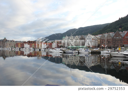Bryggen district of Bergen, Norway Bryggen district of Bergen, Norway 29752353