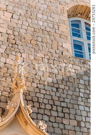 Dubrovnik Old Town, Croatia. Inside the city Dubrovnik Old Town, Croatia. Inside the city 29753261