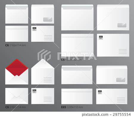 Mail Envelopes Postal Set 29755554