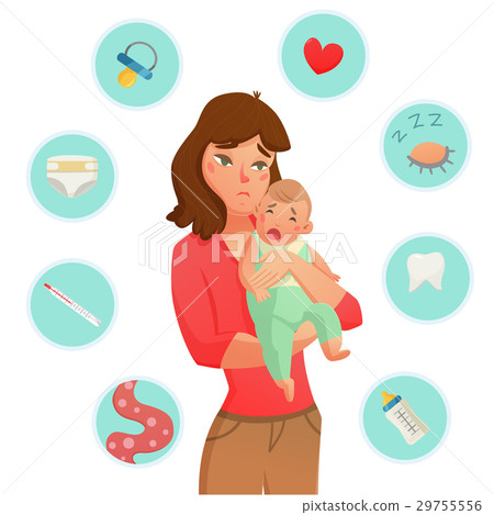 Crying Baby Reasons Composition Crying Baby Reasons Composition 29755556