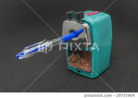 Pencil sharpener isolated Pencil sharpener isolated 29755904