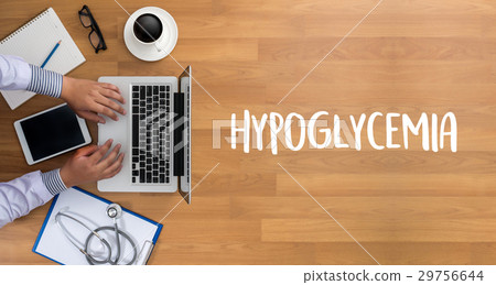 Hypoglycemia Printed Diagnosis Medical Concept Hypoglycemia Printed Diagnosis Medical Concept 29756644
