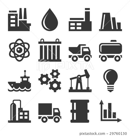 Industry Icons Set 29760130