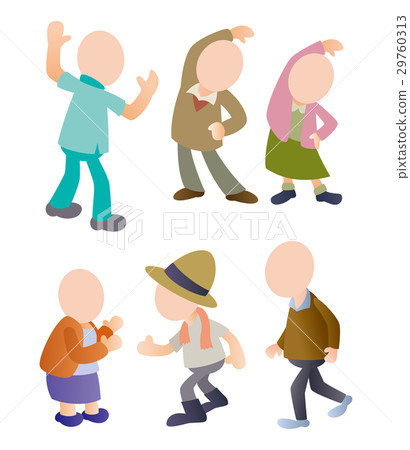 People icon, Face without person, Elderly people icon People icon, Face without person, Elderly people icon 29760313