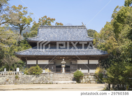 Auditorium which is the main hall of Kanjyoji Temple (Dazaifu City, Fukuoka Prefecture) Auditorium which is the main hall of Kanjyoji Temple (Dazaifu City, Fukuoka Prefecture) 29760386