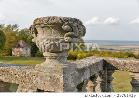 Ruined Pidhirtsi Castle in Western Ukraine. 29761429
