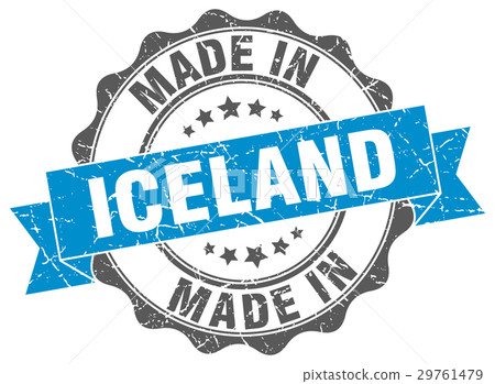 made in Iceland round seal made in Iceland round seal 29761479
