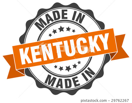 made in Kentucky round seal made in Kentucky round seal 29762267