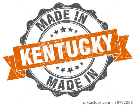 made in Kentucky round seal made in Kentucky round seal 29762268