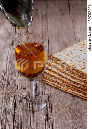 Jewish Holiday symbol matzot with silver Jewish Holiday symbol matzot with silver 29762526