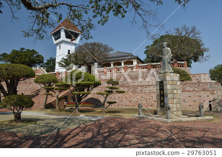 台灣,台南市,安平,安平古堡,鄭成功,明朝,延平郡王,國姓爺,荷蘭,赤坎樓,古炮,熱遮蘭城,民族英雄 29763051