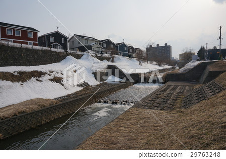 Tsukiga河（札幌市白石海藻wataru聯合橋） 29763248
