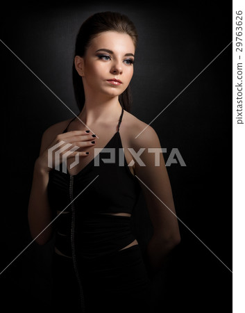 Portrait of young woman (color version) 29763626