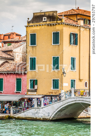 View down the picturesque canals of Venice, Italy View down the picturesque canals of Venice, Italy 29763797