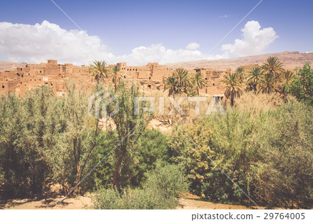 Tinerhir village near Georges Todra at Morocco 29764005
