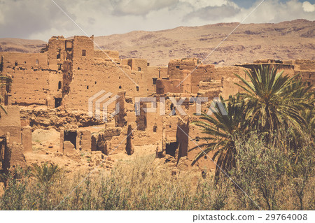 Tinerhir village near Georges Todra at Morocco 29764008